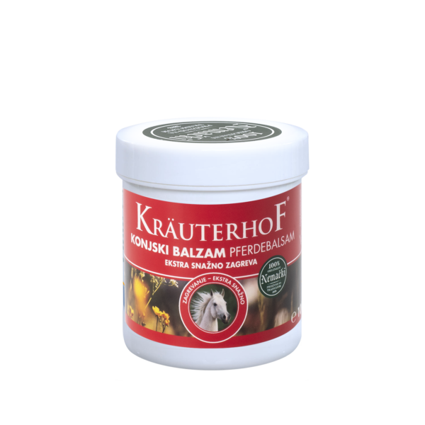 Krauterhof konjski balzam sa efek. toplote – ekstra jak 100ml