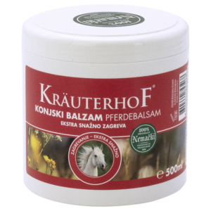 Krauterhof konjski balzam sa efek. toplote – ekstra jak 500ml