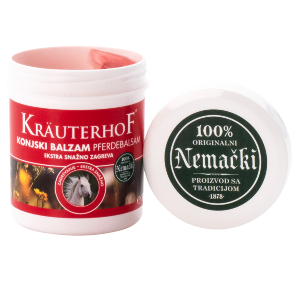 Krauterhof konjski balzam sa efek. toplote – ekstra jak 100ml - Image 2